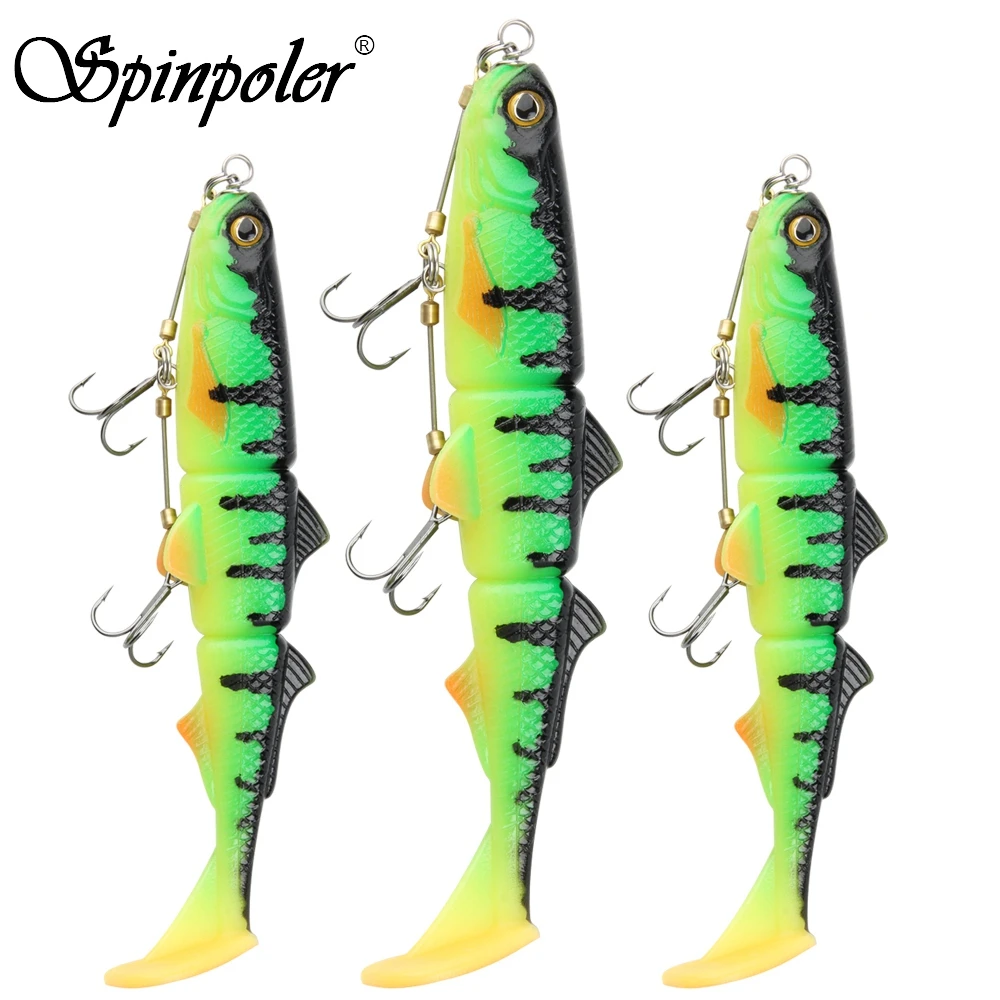 Spinpoler Pike Stinger Rig Hoo - đánh giá và giá Fishing Lure Soft Plastic
