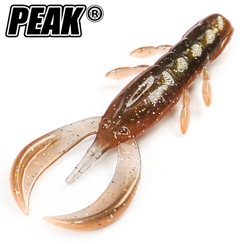PEAK CRAZY 63mm/2.5in Lobster  - đánh giá và giá Fishing Lure Soft Plastic