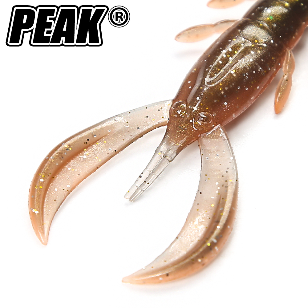 PEAK CRAZY 63mm/2.5in Lobster  - đánh giá và giá Fishing Lure Soft Plastic