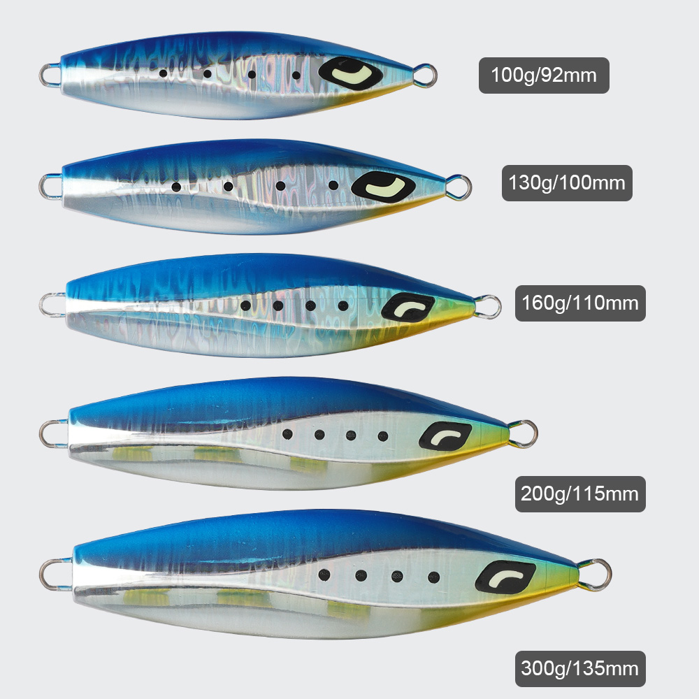 JIGGING PRO 100G 130G 160G Chậ - đánh giá và giá Fishing Lure Spoon
